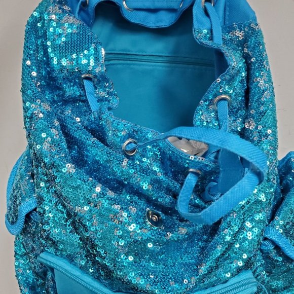 Blue Sparkle Backpack - Picture 2 of 3